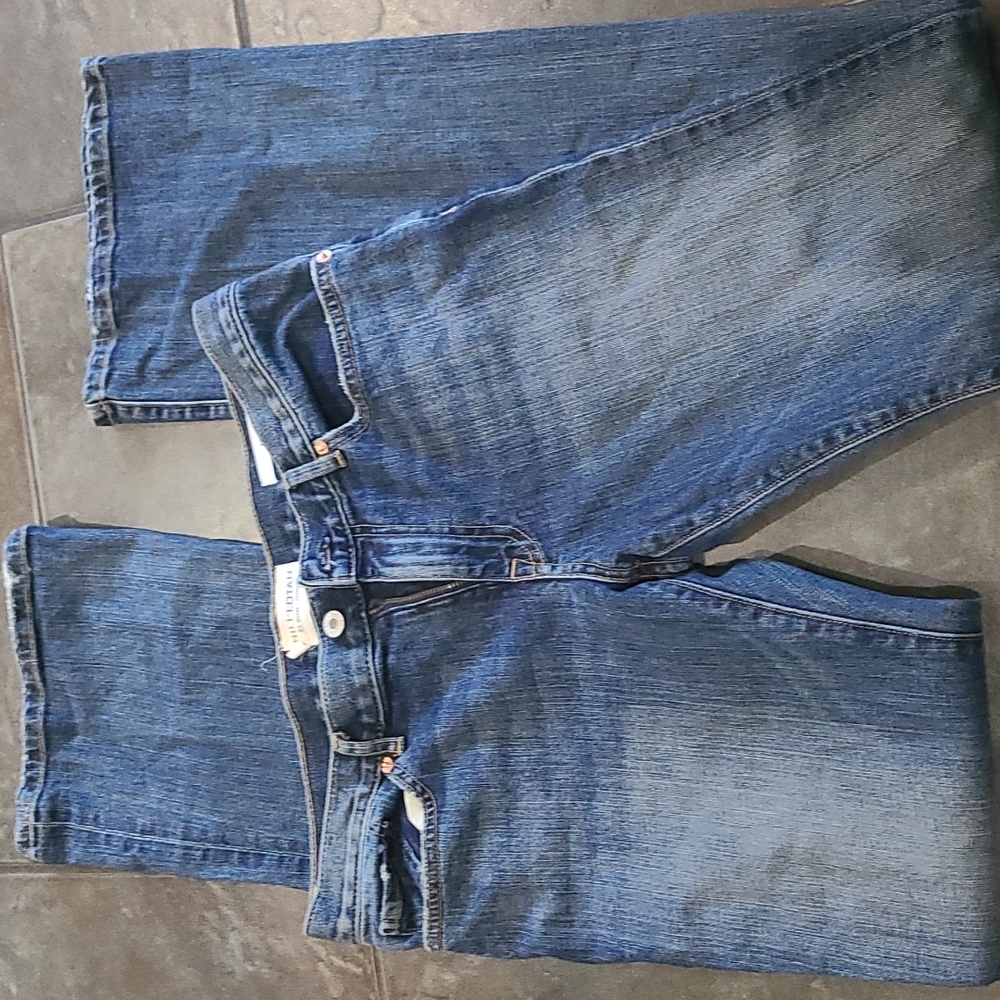 Nili Lotan Alex flare jeans 27 distressed medium wash